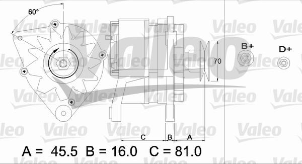 Valeo 436631 - Ģenerators ps1.lv