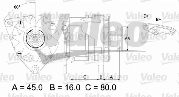 Valeo 436623 - Ģenerators ps1.lv