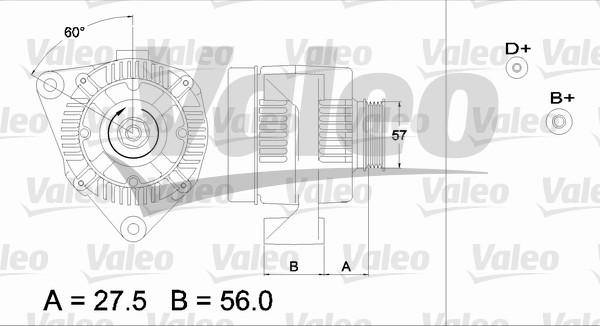 Valeo 436678 - Ģenerators ps1.lv