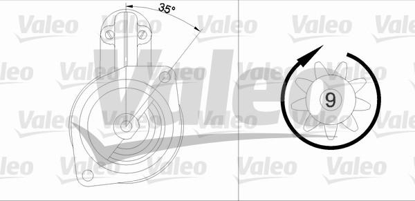 Valeo 436010 - Starteris ps1.lv