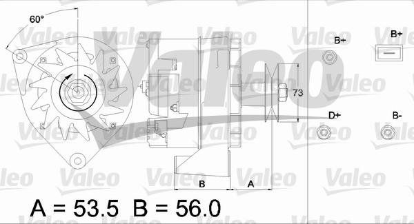 Valeo 436199 - Ģenerators ps1.lv