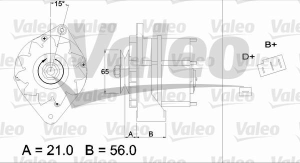 Valeo 436194 - Ģenerators ps1.lv