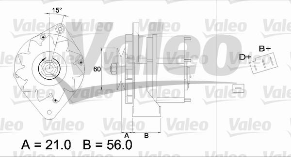 Valeo 436196 - Ģenerators ps1.lv