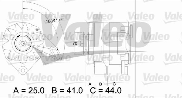 Valeo 436147 - Ģenerators ps1.lv