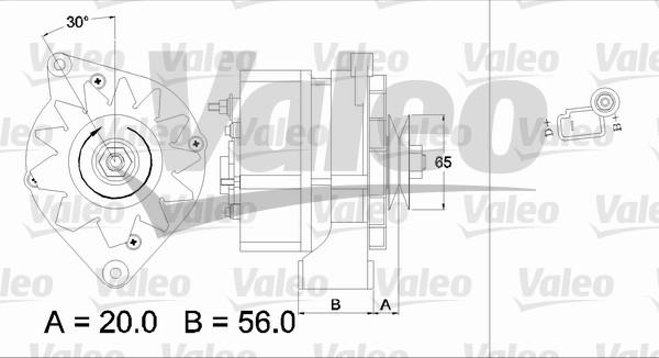 Valeo 436159 - Ģenerators ps1.lv