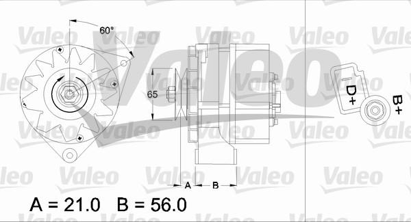 Valeo 436153 - Ģenerators ps1.lv