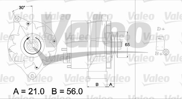 Valeo 436157 - Ģenerators ps1.lv