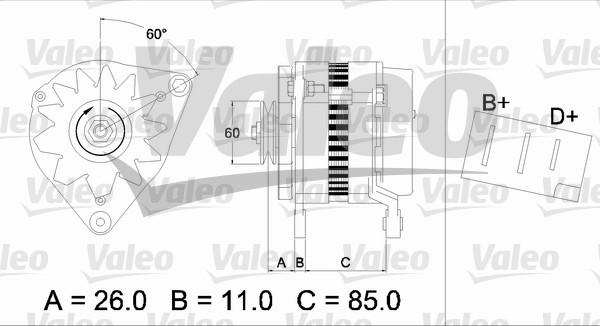 Valeo 436169 - Ģenerators ps1.lv