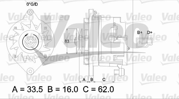 Valeo 436109 - Ģenerators ps1.lv