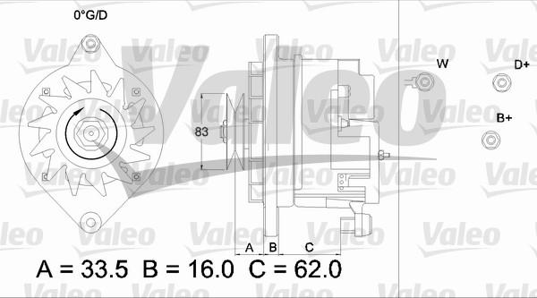 Valeo 436105 - Ģenerators ps1.lv