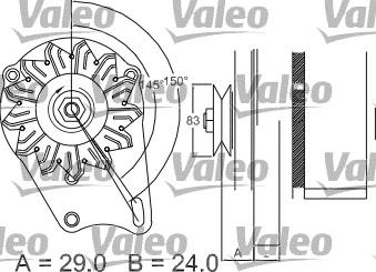 Valeo 436108 - Ģenerators ps1.lv