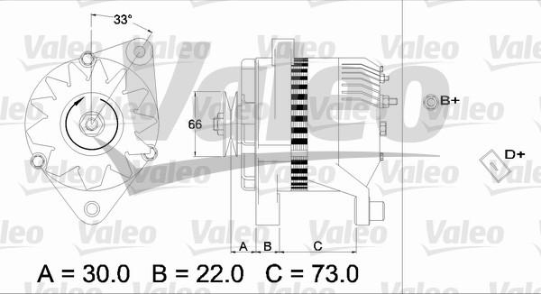 Valeo 436114 - Ģenerators ps1.lv