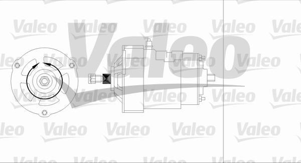 Valeo 436184 - Ģenerators ps1.lv