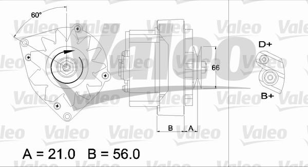 Valeo 436134 - Ģenerators ps1.lv