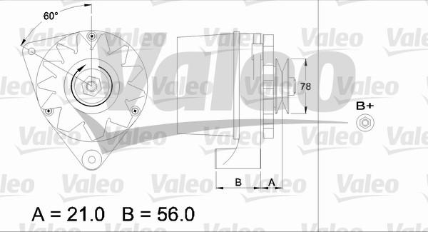 Valeo 436137 - Ģenerators ps1.lv