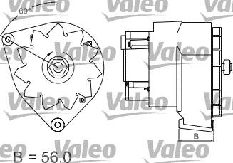 Valeo 436125 - Ģenerators ps1.lv