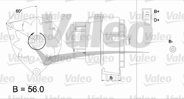 Valeo 436125 - Ģenerators ps1.lv