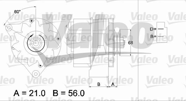 Valeo 436126 - Ģenerators ps1.lv