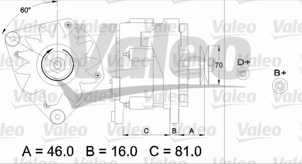 Valeo 436398 - Ģenerators ps1.lv