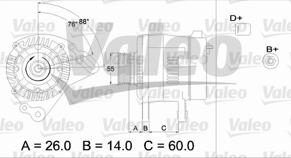 Valeo 436364 - Ģenerators ps1.lv