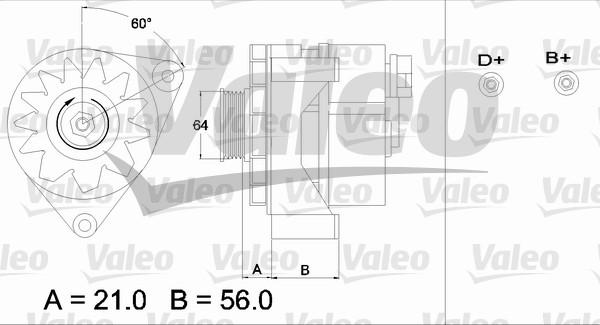 Valeo 436311 - Ģenerators ps1.lv