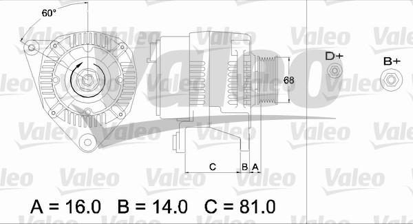 Valeo 436389 - Ģenerators ps1.lv