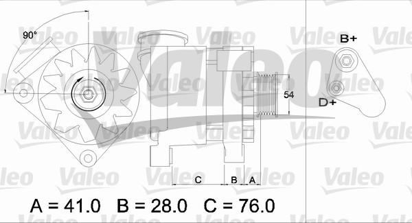 Valeo 436334 - Ģenerators ps1.lv