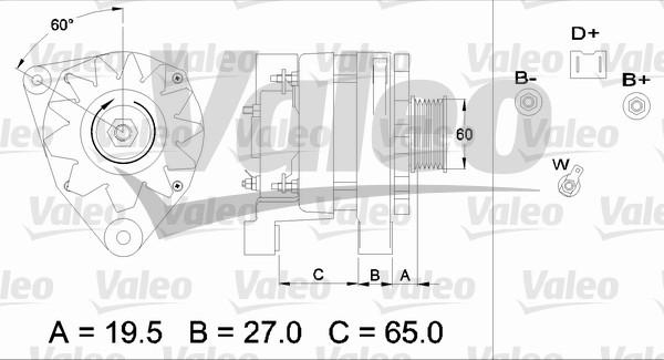 Valeo 436335 - Ģenerators ps1.lv