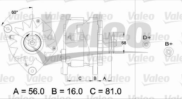 Valeo 436330 - Ģenerators ps1.lv