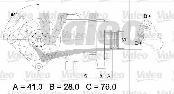 Valeo 436332 - Ģenerators ps1.lv