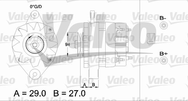 Valeo 436374 - Ģenerators ps1.lv