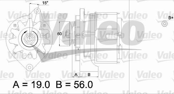 Valeo 436299 - Ģenerators ps1.lv