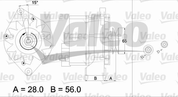 Valeo 436295 - Ģenerators ps1.lv