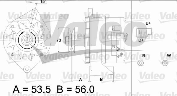 Valeo 436293 - Ģenerators ps1.lv