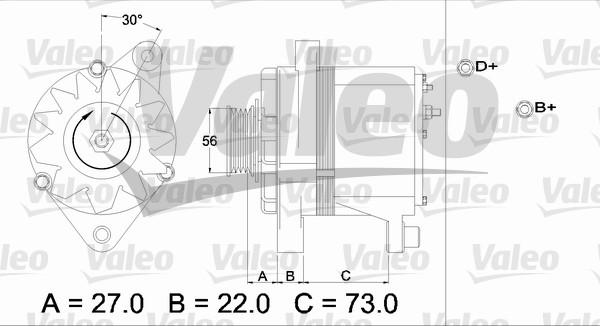 Valeo 436242 - Ģenerators ps1.lv