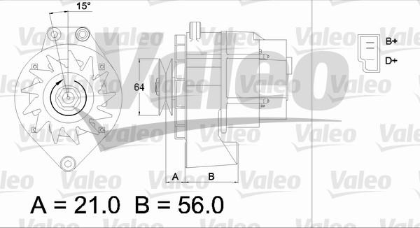 Valeo 436219 - Ģenerators ps1.lv