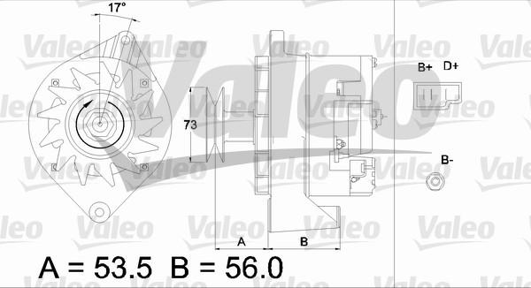 Valeo 436215 - Ģenerators ps1.lv