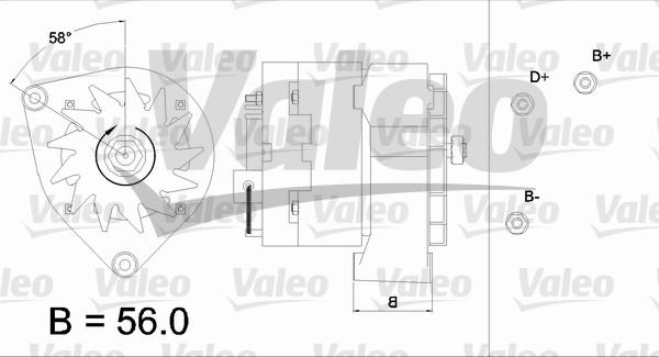 Valeo 436211 - Ģenerators ps1.lv