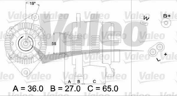 Valeo 436285 - Ģenerators ps1.lv