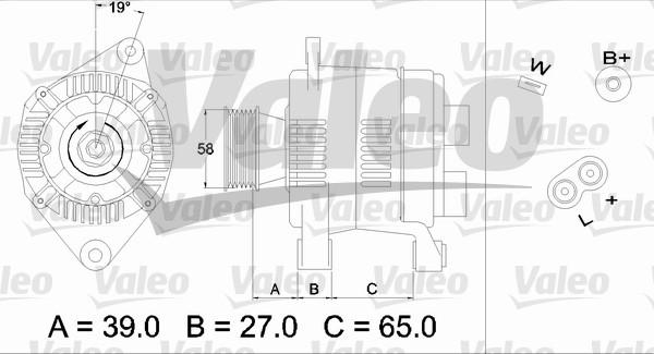 Valeo 436282 - Ģenerators ps1.lv