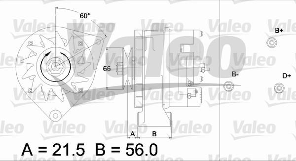 Valeo 436287 - Ģenerators ps1.lv