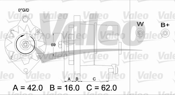 Valeo 436239 - Ģenerators ps1.lv