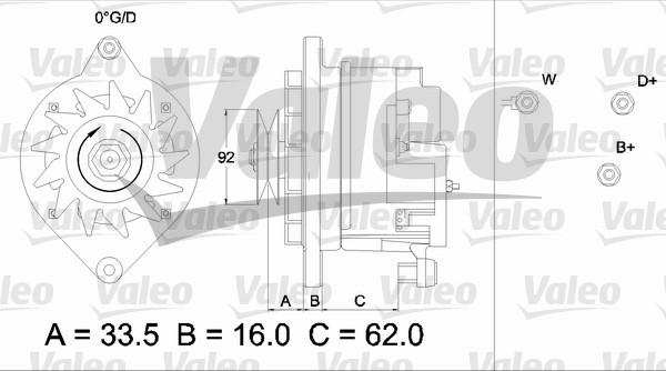 Valeo 436237 - Ģenerators ps1.lv