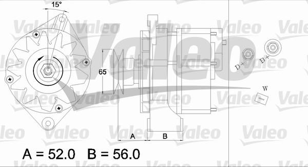 Valeo 436225 - Ģenerators ps1.lv