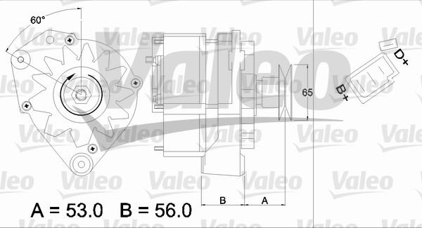 Valeo 436220 - Ģenerators ps1.lv