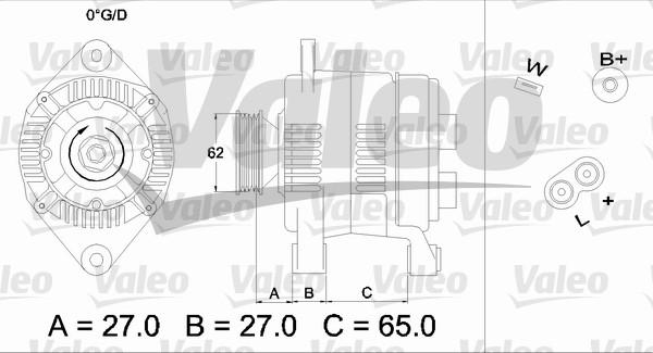 Valeo 436279 - Ģenerators ps1.lv