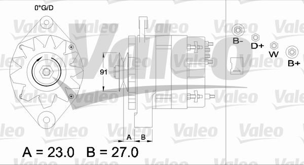 Valeo 436274 - Ģenerators ps1.lv