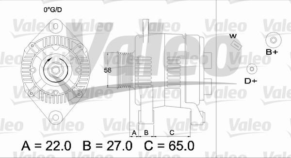 Valeo 436275 - Ģenerators ps1.lv