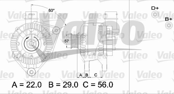 Valeo 436751 - Ģenerators ps1.lv