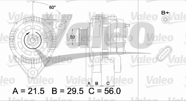 Valeo 436753 - Ģenerators ps1.lv